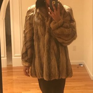 Vintage Fox Fur Coat